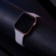 Apple Watch (38 40 SE 41 42mm) Elastisk Stof Rem - Str. S - Grå Discount