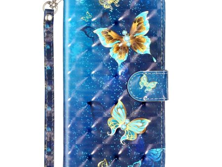 EIDERWOOD iPhone XR Læder Cover m. Pung og Strop - Sommerfugle Online Sale