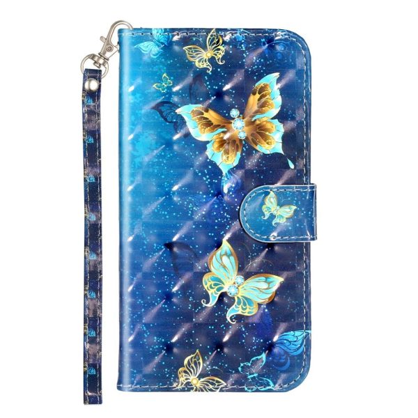 EIDERWOOD iPhone XR Læder Cover m. Pung og Strop - Sommerfugle Online Sale