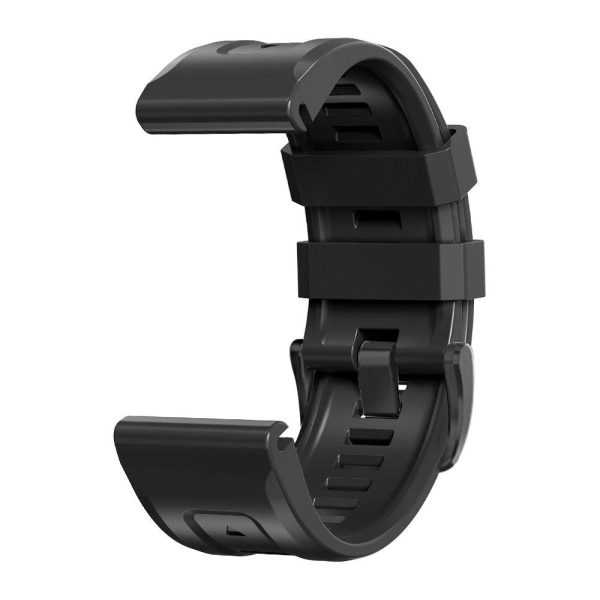 Universal Garmin 26mm QuickFit Tech-Protect Icon Band Silikone Rem - Sort Online