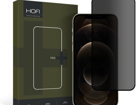 iPhone 12   12 Pro Hofi Glass Pro+ Skærmbeskyttelse m. Privacy Funktion - Case Friendly - Gennemsigtig Online Hot Sale