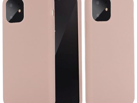 iPhone 11 Silicone Cover Lyserød Online Sale