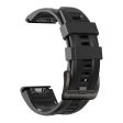 Universal Garmin 26mm QuickFit Tech-Protect Icon Band Silikone Rem - Sort Online