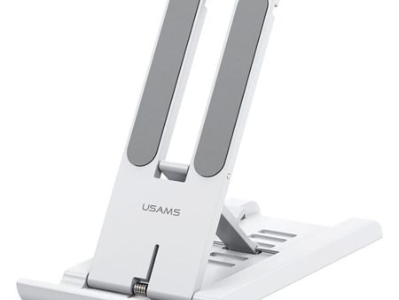 Usams Foldbar Mobil   Tablet Stander - Hvid For Discount