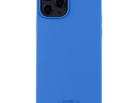 Holdit iPhone 12   12 Pro Soft Touch Silikone Case - Sky Blue Online Sale