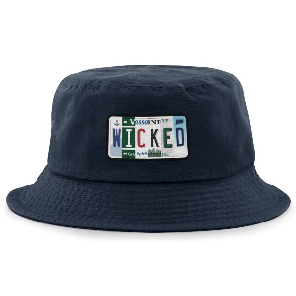 Wicked License Plate Bucket Hat For Cheap