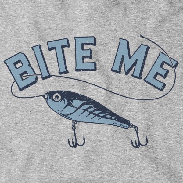 Bite Me Fishing Hoodie For Discount