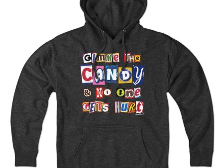 Gimme The Candy Ransom Note Hoodie Sale