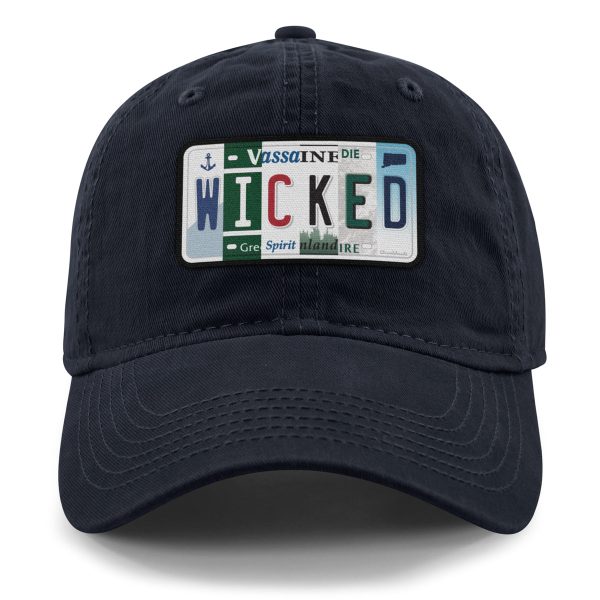 Wicked License Plate Dad Hat Online Hot Sale