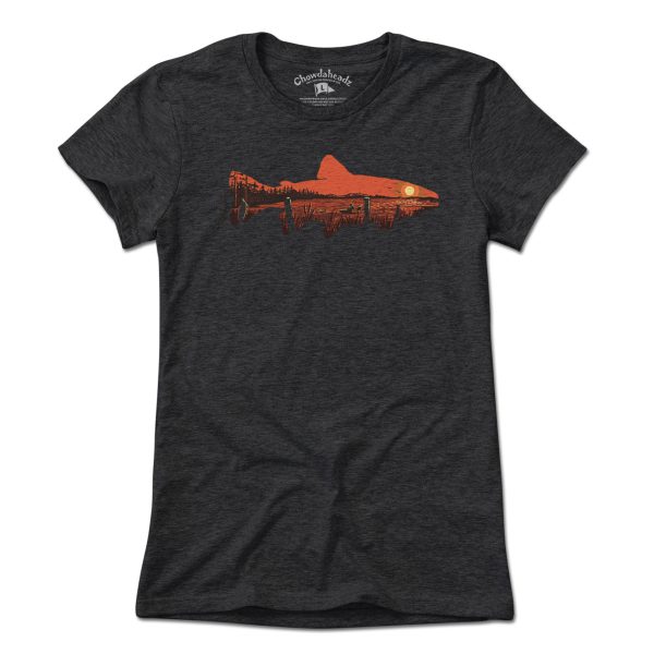 Sunset Trout T-Shirt Online Sale