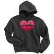 Boston Heart Retro Skyline Youth Hoodie on Sale