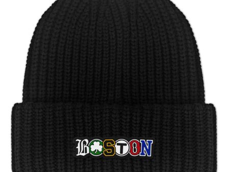 Boston Townie Pride Chunky Knit For Sale