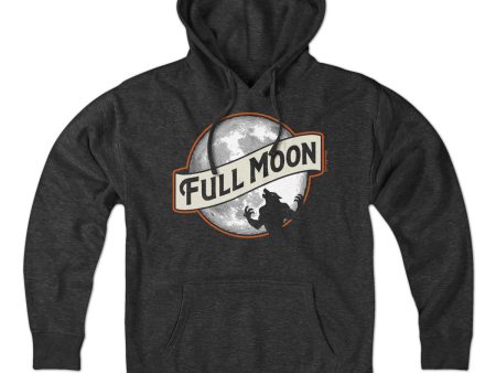 Full Moon Werewolf Label Hoodie Cheap