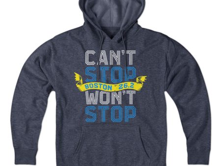 Can t Stop Won t Stop Marathon Hoodie Hot on Sale