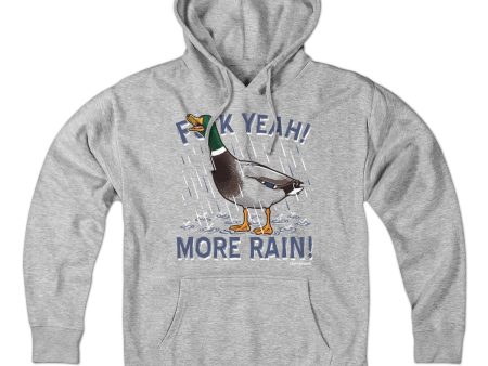 F Yeah! More Rain! Duck Hoodie For Cheap