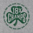 18x Boston Basketball Champions Shamrock Hoodie Sale