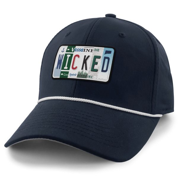 Wicked License Plate Rope Performance Hat Discount