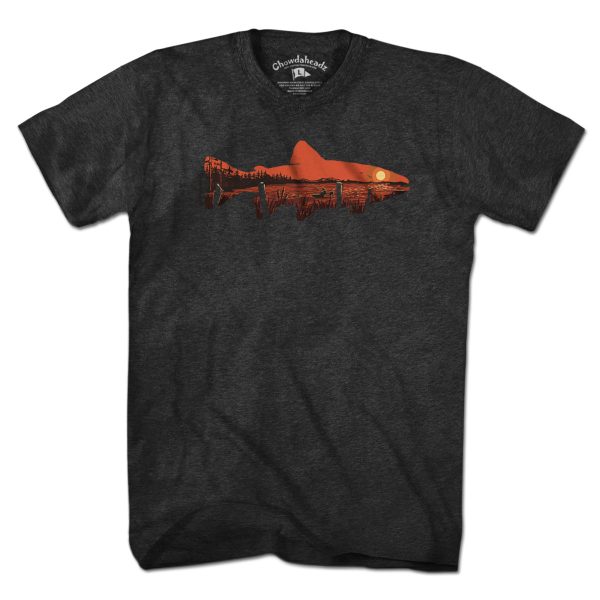 Sunset Trout T-Shirt Online Sale