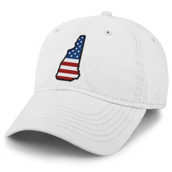 New Hampshire USA Patch Dad Hat For Discount