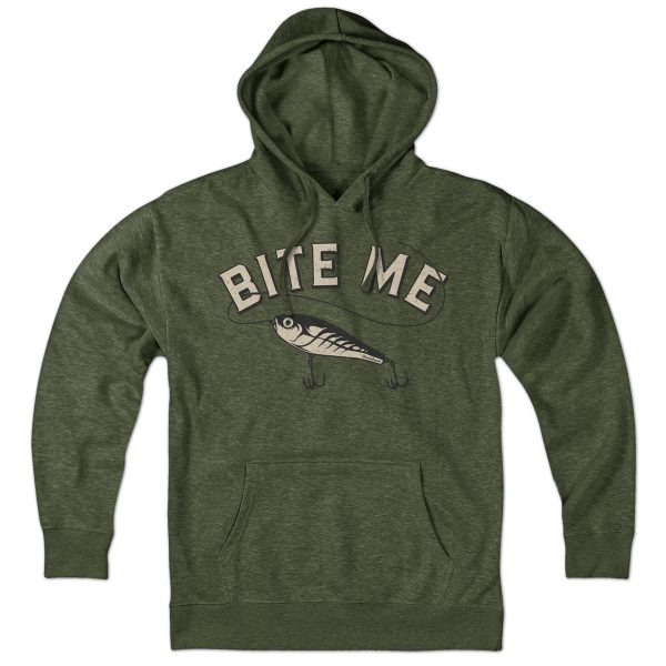 Bite Me Fishing Hoodie For Discount