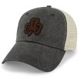 617 Shamrock Leather Patch Relaxed Trucker Online Hot Sale