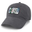 Wicked License Plate Dad Hat Online Hot Sale