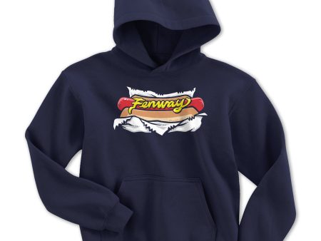 Fenway Hotdog Youth Hoodie on Sale