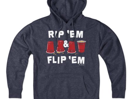 Rip  Em & Flip  Em Flip Cup Hoodie Online