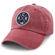 Nantucket ACK Emblem Washed Dad Hat For Cheap