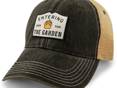 Entering The Gahden Bear Paw Patch Dirty Water Trucker Fashion