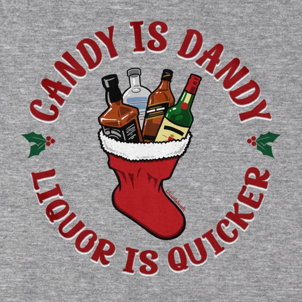 Candy Is Dandy Liquor Is Quicker Christmas Hoodie Online