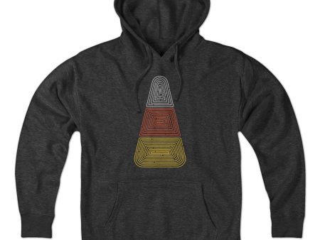 Candy Corn Neon Sign Hoodie For Discount