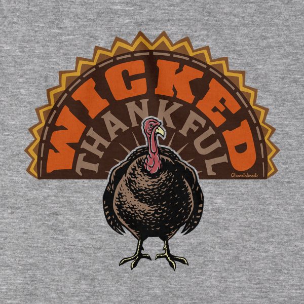 Wicked Thankful Turkey Tail Hoodie Online now