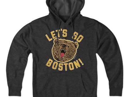 Let s Go Boston Bear Hoodie on Sale