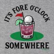 It s Fore O  Clock Somewhere Golf Cocktail Hoodie Hot on Sale