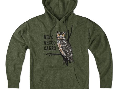 Who Whoo Cares... Hoodie For Discount