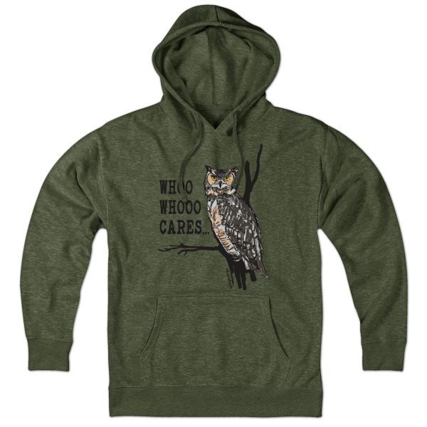 Who Whoo Cares... Hoodie For Discount