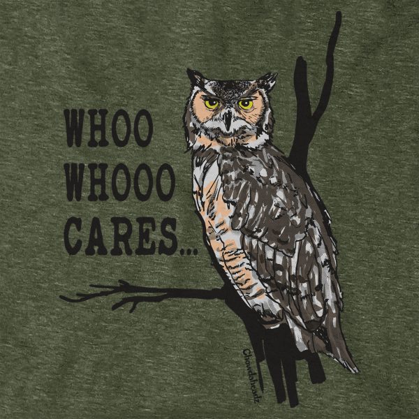 Who Whoo Cares... Hoodie For Discount