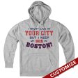  I Might Live In (FILL IN) But I Keep My Sox In Boston Hoodie Online now