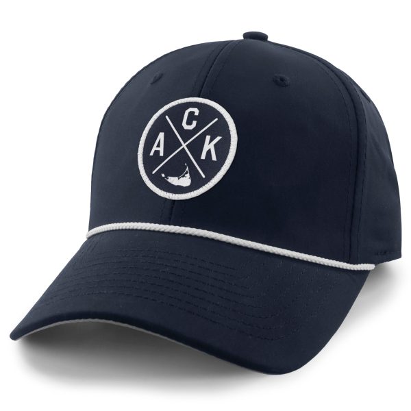 Nantucket ACK Emblem Rope Performance Hat For Sale