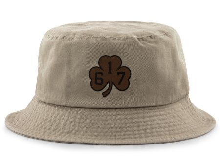 617 Shamrock Leather Patch Bucket Hat Online