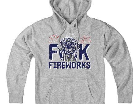 F Fireworks Dog Hoodie Discount