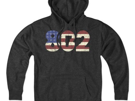 Patriotic 802 Vermont Hoodie Online