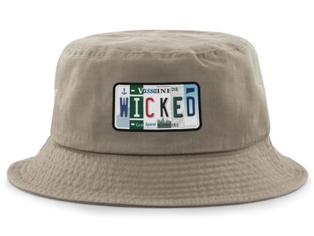 Wicked License Plate Bucket Hat For Cheap