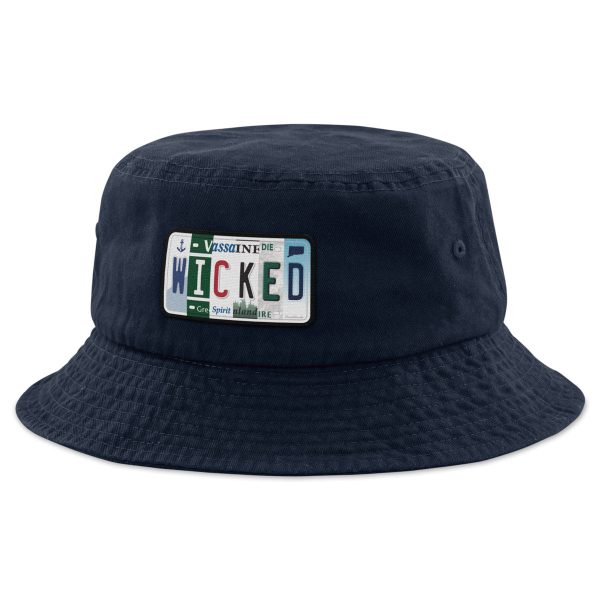 Wicked License Plate Bucket Hat For Cheap