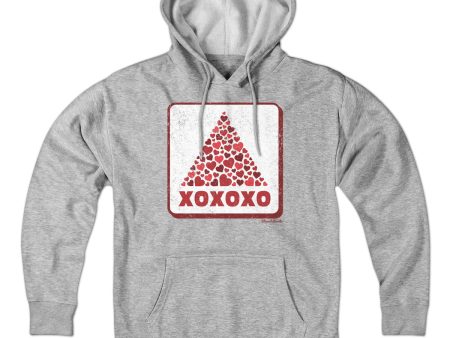 XOXOXO Heart Sign Hoodie Fashion