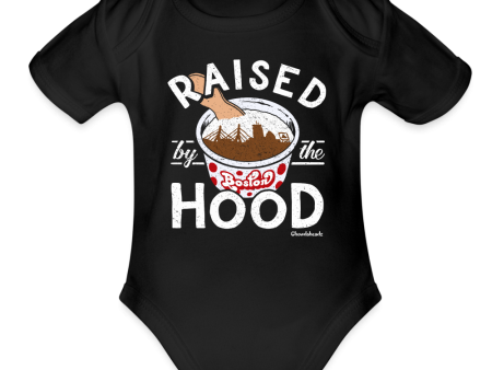 Raised by the Hood Infant One Piece For Cheap