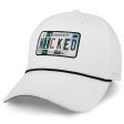 Wicked License Plate Rope Performance Hat Discount