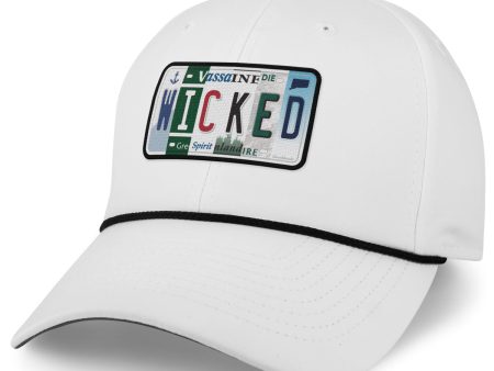 Wicked License Plate Rope Performance Hat Discount