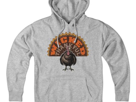 Wicked Thankful Turkey Tail Hoodie Online now